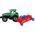 LeanToys Ciągnik Z Pługiem Napęd Frykcyjny Czerwony 14266294 5905515353083