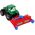 LeanToys Ciągnik Z Pługiem Napęd Frykcyjny Czerwony 14266294 5905515353083