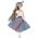 LeanToys Lalka Dla Dzieci Emily Szare Włosy Kotek Huśtawka 14266316 5905991001768