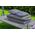 Funfit Huśtawka ogrodowa "Relax Plus" szara 14267644 5902759975408