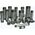 AGAflex KRÓCIEC GWINTOWANY Z OBU STRON OCYNK.  1" X 15 cm 14268638 5901812616234