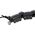 HMS ZESTAW HULA HOP HHW11 BLACK Z WYPUSTKAMI I OBCIĄŻNIKIEM + PAS BR163 BLACK PLUS SIZE HMS 14274675 5907695557695