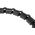 HMS ZESTAW HULA HOP HHW11 BLACK Z WYPUSTKAMI I OBCIĄŻNIKIEM + PAS BR163 BLACK PLUS SIZE HMS 14274675 5907695557695