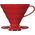 Hario Hario plastikowy Drip V60-02 Czerwony 14280346 4977642730496