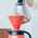 Hario Hario plastikowy Drip V60-02 Czerwony 14280346 4977642730496
