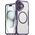 Hurtel Etui silikonowe Leading Series MagSafe do iPhone 16 - fioletowe 14295408 5907769365133
