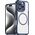 Hurtel Etui silikonowe Leading Series MagSafe do iPhone 16 Pro - niebieskie 14295440 5907769365119