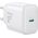 Ładowarka Joyroom Ładowarka Joyroom JR-TCF20 sieciowa USB-C PD 20W - biała + kabel USB-C / USB-C 1m 14295462 6956116723118