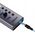 HUB USB Unitek Unitek Hub USB A 3.0 7w1, 5Gbps z przełącznikami portów 14394631 4894160055224