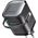 Ładowarka Joyroom Ładowarka GaN Joyroom JR-TCL02 65W USB-A USB-C z wbudowanym kablem USB-C - czarna 14397123 6956116714475