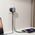 Ładowarka Joyroom Ładowarka GaN Joyroom JR-TCL02 65W USB-A USB-C z wbudowanym kablem USB-C - czarna 14397123 6956116714475