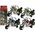 LeanToys Zestaw Motocykli z Naciągiem 4 sztuki LEAN Toys 14399722 5905323219328