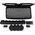 MTuning_F GRILL AUDI A3 8P RS-STYLE BRIGHT BLACK (05-09)