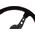 MTuning Kierownica Pro 350mm offset:80mm Zamsz Black