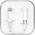 Adapter USB Partner Tele.com Lightning - Jack 3.5mm Biały  (5901737421302)
