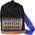MTuning_F Plecak Takata Black Szelki niebieskie bride
