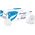 Lucart Lucart Strong 900 ID - Papier toaletowy, 2 warstwy, 202 m, celuloza - 12 rolek
