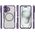 Hurtel Etui silikonowe Leading Series MagSafe do iPhone 16 Plus - fioletowe 14202311 5907769365140