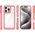 Hurtel Etui Outer Space Case z żelową ramką do iPhone 16 Pro Max - czerwone 14202317 5907769365003