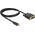Kabel USB Delock USB-C - DVI-D 1 m Czarny (85320) 1457251 4043619853205