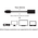 Adapter USB Club 3D USB-C - VGA Czarny  (CAC-1502)