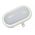 Abilite Oprawa kanałowa owalna 5.5W, IP65, klosz PC, biały