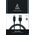Kabel USB BlueLounge USB-A - USB-C 1 m Czarny (613361)