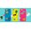 Puro Etui Patch Mania Galaxy A3 (2017) +5 Naklejek żółte