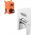 Bateria prysznicowa Hydroland BATERIA SENJA NATRYSKOWA PODTYNKOWA 2-FUNK. B657PT2F // BH.65.01.7.001-PT