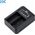 Ładowarka do aparatu JJC Podwójna Ładowarka Usb Do Olympus Blh-1 Blh1