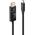 Kabel USB Lindy USB-C - DisplayPort 3 m Czarny (43303)