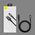 Kabel USB Baseus USB-A - Lightning 1 m Czarny (CALWJ-01) 8434319 6953156204959