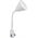 Lampa stołowa Paulmann Lampa wtyczkowa Junus E14 Biały elastyczne ramię