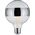 Paulmann Źródło LED G125 zwierciadło pierścień 6W 230V 520lm E27 2700K Srebrny ściemniany