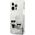 Karl Lagerfeld Etui Karl Lagerfeld KLHCP13LGKCS Apple iPhone 13 Pro srebrny/silver hardcase Liquid Glitter Karl&Choupette