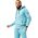 Justhype Justhype Acid Wash Hoody TWLR-137 Niebieskie M