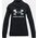 Under Armour Bluza UA Girl's Rival Logo Hoodie 1366399 001 1366399 001 czarny XL