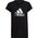 Adidas Koszulka adidas Dance Metallic Print Tee Jr girls HD4407 HD4407 czarny 140 cm