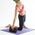 Gaiam Kostka do jogi Embossed Black 63438 Gaiam