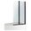 Parawan nawannowy KFA MODERN 2 PARAWAN NAWANNOWY 81/140 CZARNE/CZYSTE // KNA.F170-06941P