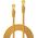 Lindy LINDY Patchkabel Cat6A RJ45 S/FTP Cat7 LSZH Kabel gelb 0,3m
