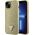 Guess Etui Guess GUHCP14SHDGTPD Apple iPhone 14 złoty/gold hardcase Rhinestone Triangle