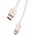 Kabel USB Baseus Baseus Habitat Series Fast Charging Cable USB to Type-C 100W 1m Wheat Pink
