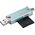 Pokrowiec JJC Etui na karty pamięci JJC MCR-STM5BY z czytnikiem kart USB 3.0