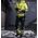 Projob Spodnie ProJob 6528 EN ISO 20 Yellow Black