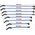 Powertec Przewody zapłonowe PowerTEC LAND ROVER DISCOVERY RANGE ROVER 4.0 4.6 V8 97-04 Czerwone