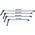 Powertec Przewody zapłonowe PowerTEC HONDA CRX CIVIC LOGO 92-02 Niebieskie