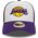 New Era New Era A-Frame Los Angeles Lakers Cap 60348857 Czarne OSFM