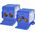 Etipo Blok rozdzielczy ETI Polam 001102416 192A (2x4-70mm2/2x4-50mm2+1x2,5-25mm2) niebieska EDBM-6/N
