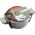 Florina Garnek aluminiowy z pokrywką Florina Serrano 24 cm 3,7 l